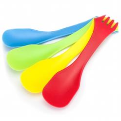 Brybelly Holdings SCAM-101 Tritan Camping Sporks, Pack of 4