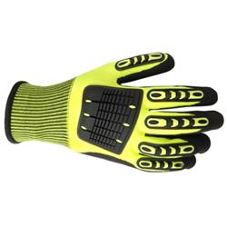 Wells Lamont 589L Large Protection Nitrile Work Gloves - Black