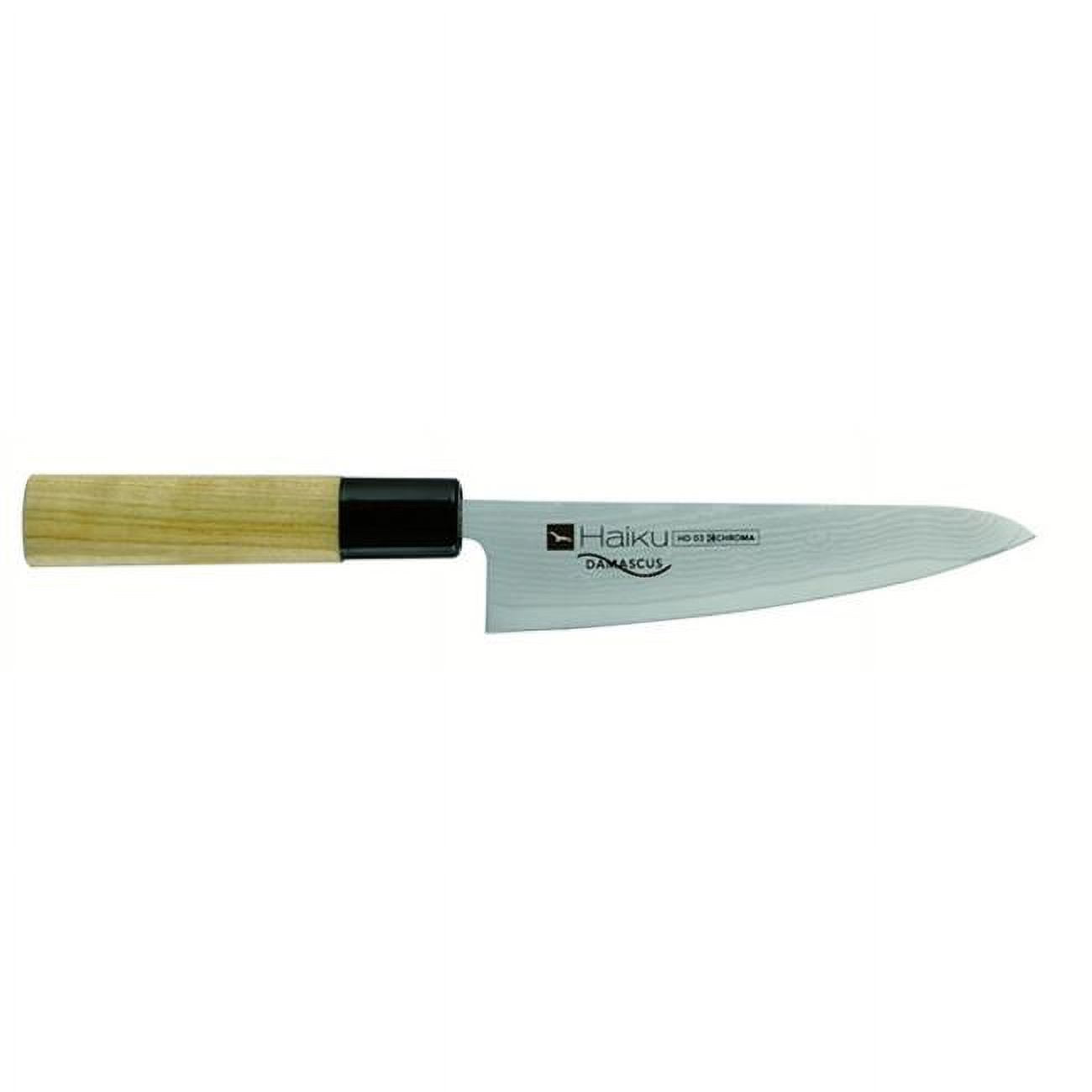 Chroma(TM) A PlastiColor(R) Company Chroma HD 03 Haiku Damascus 5.75 in. Chef Knife