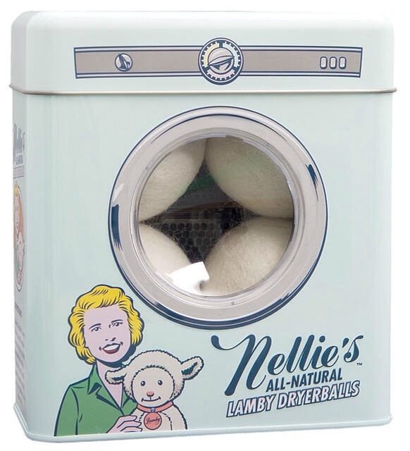 Nellie&'s Clean Inc. Nellies NWDB-T Lamby Wool Dryerball Tin