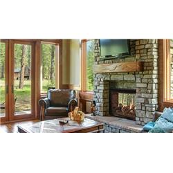 Empire DVCT40CSP95P 40 in. 55000 BTU Propane Gas Direct Vent See-Through Fireplace