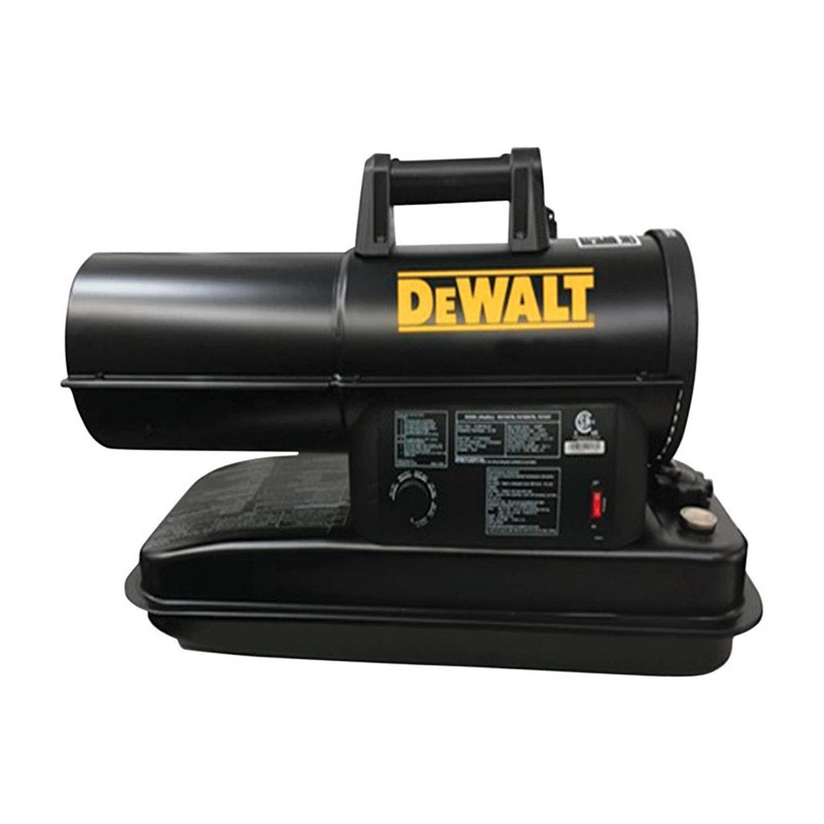 DeWalt 4893061 75000 BTU-Hour 1750 sq. ft. Forced Air Kerosene Heater