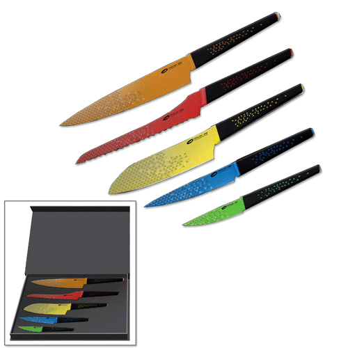 EdgeWork PL-PR-300 Essential kitchen knife Proline, 5 Piece