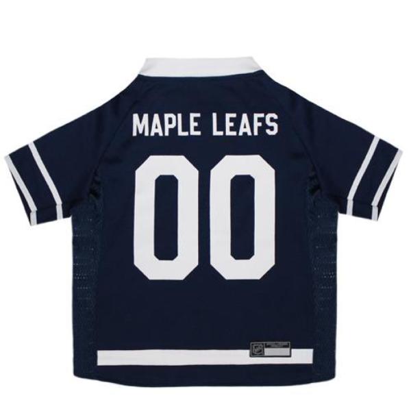 Pets First TOR-4006-XL Toronto Maple Leafs Pet Hockey Jersey, Extra Large