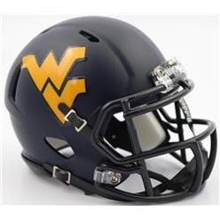Riddell West Virginia Mountaineers Helmet -  Replica Mini - Satin - Speed Style
