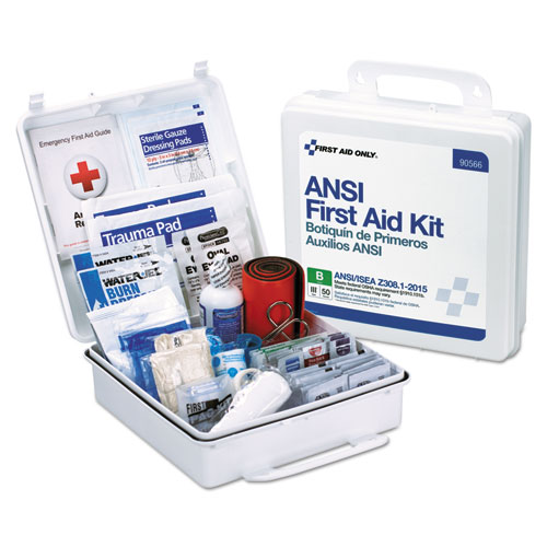 Acme United FAO90566 ANSI 2015 Compliant First Aid Kit For 50 People