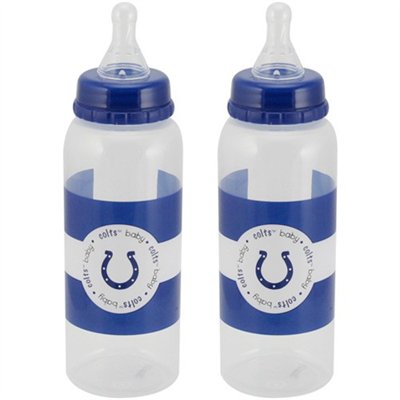 Baby Fanatic BFFBINDB 2-pack of Bottles- Indianapolis Colts