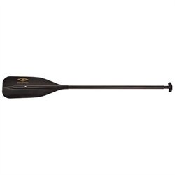 CARLISLE 01.2515.8830 57 in. Standard Polyethylene Clad Aluminum Canoe Paddle with T-Grip - Black-Black