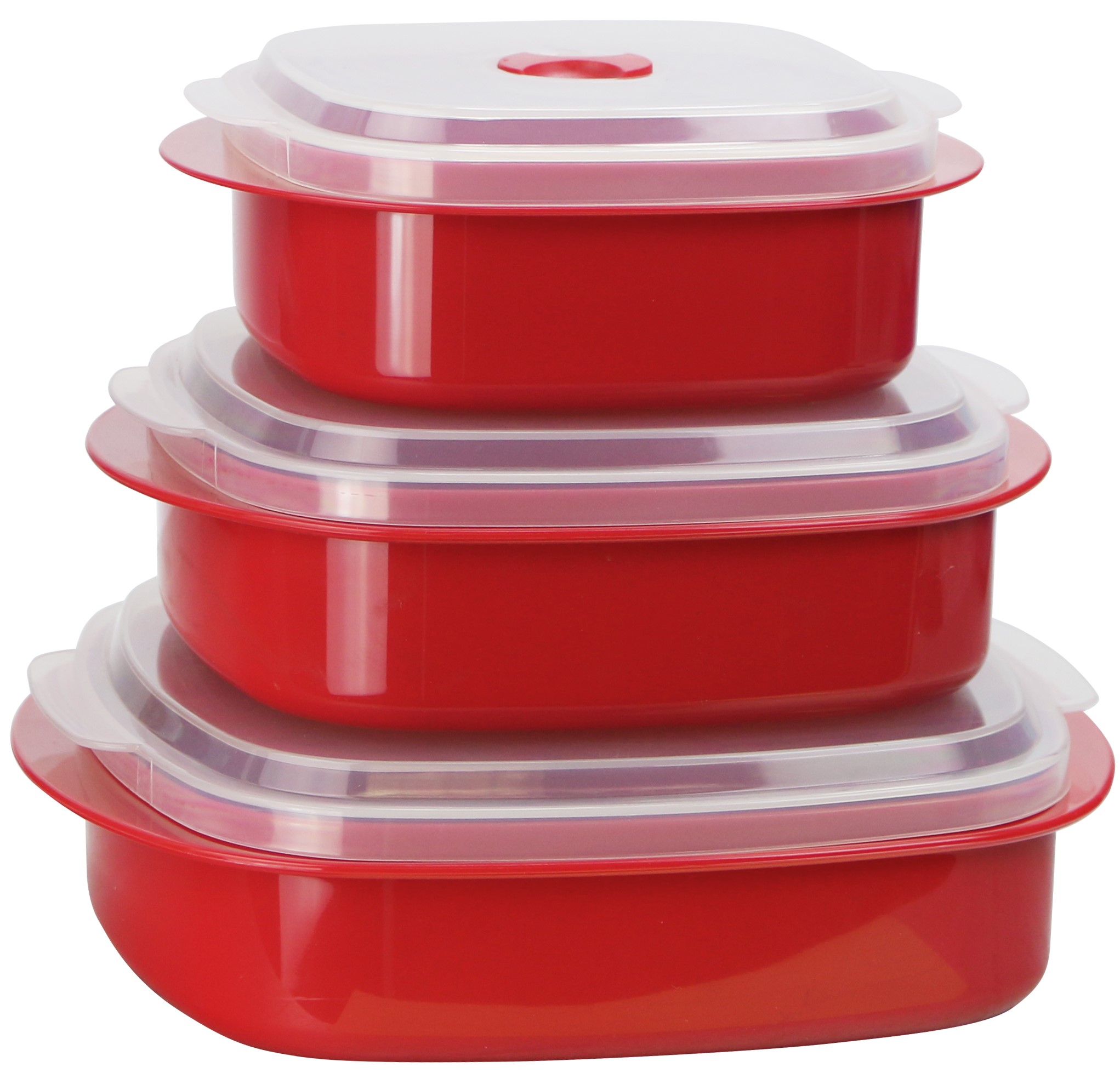 Reston Lloyd 20600 Microwave Cookware Set  Red