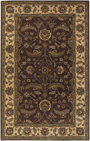 Livabliss CAE1003-312 Chocolate Caesar Collection Rug - 3 x 12 Ft