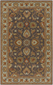 Surya CAE1004-46 Charcoal Caesar Collection Rug - 4 x 6 Ft