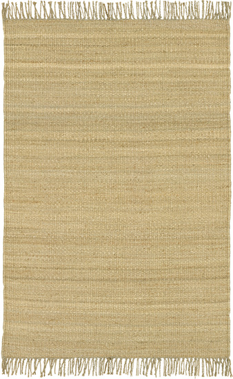 Livabliss J-46 Natural Jute Natural Collection Rug - 4 Ft x 5 Ft 9 Inches