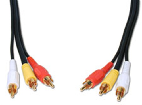 Comprehensive 3RCA-3RCA-35ST Standard Series General Purpose 3 RCA Video Cable 35ft