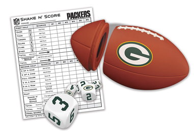 MasterPieces 41505 Green Bay Packers Shaken Score Puzzle