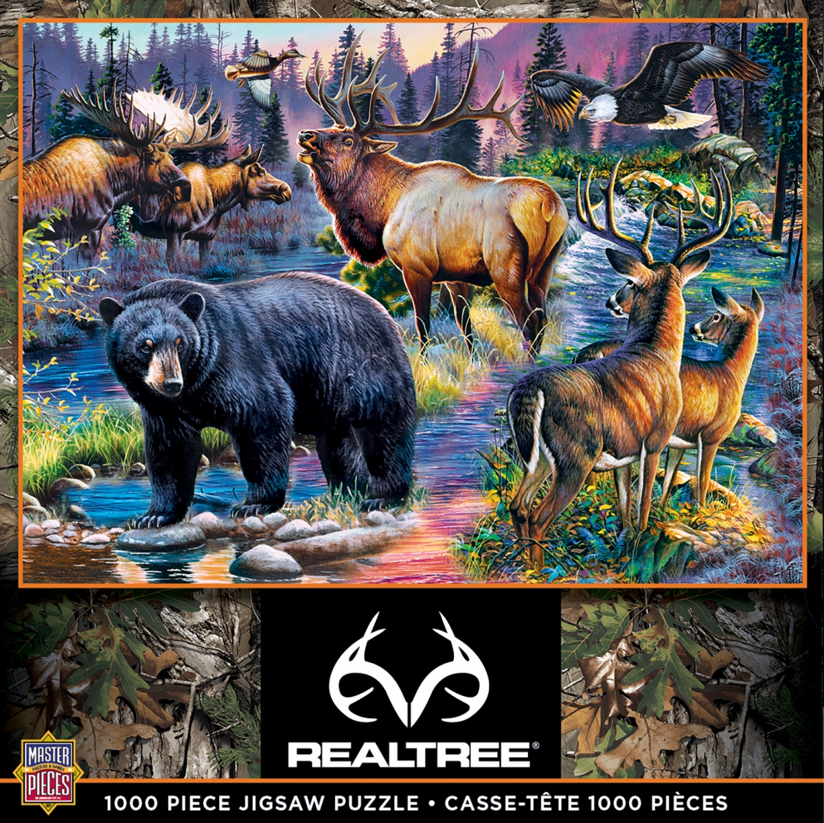 MasterPieces 71940 19.25 x 26.75 in. Realtree Wild Living Jigsaw Puzzle - 1000 Piece