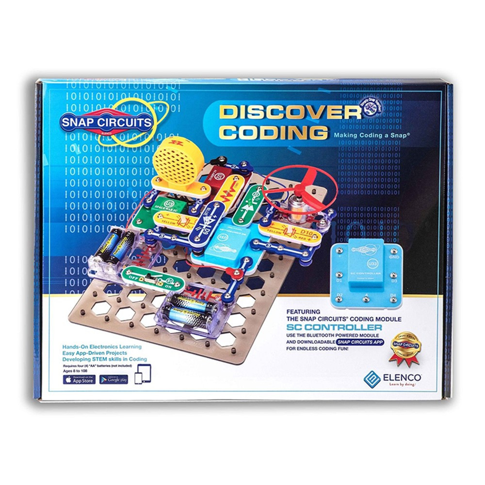 Elenco Electronics EE-SCD303 Snap Circuits - Discover Coding