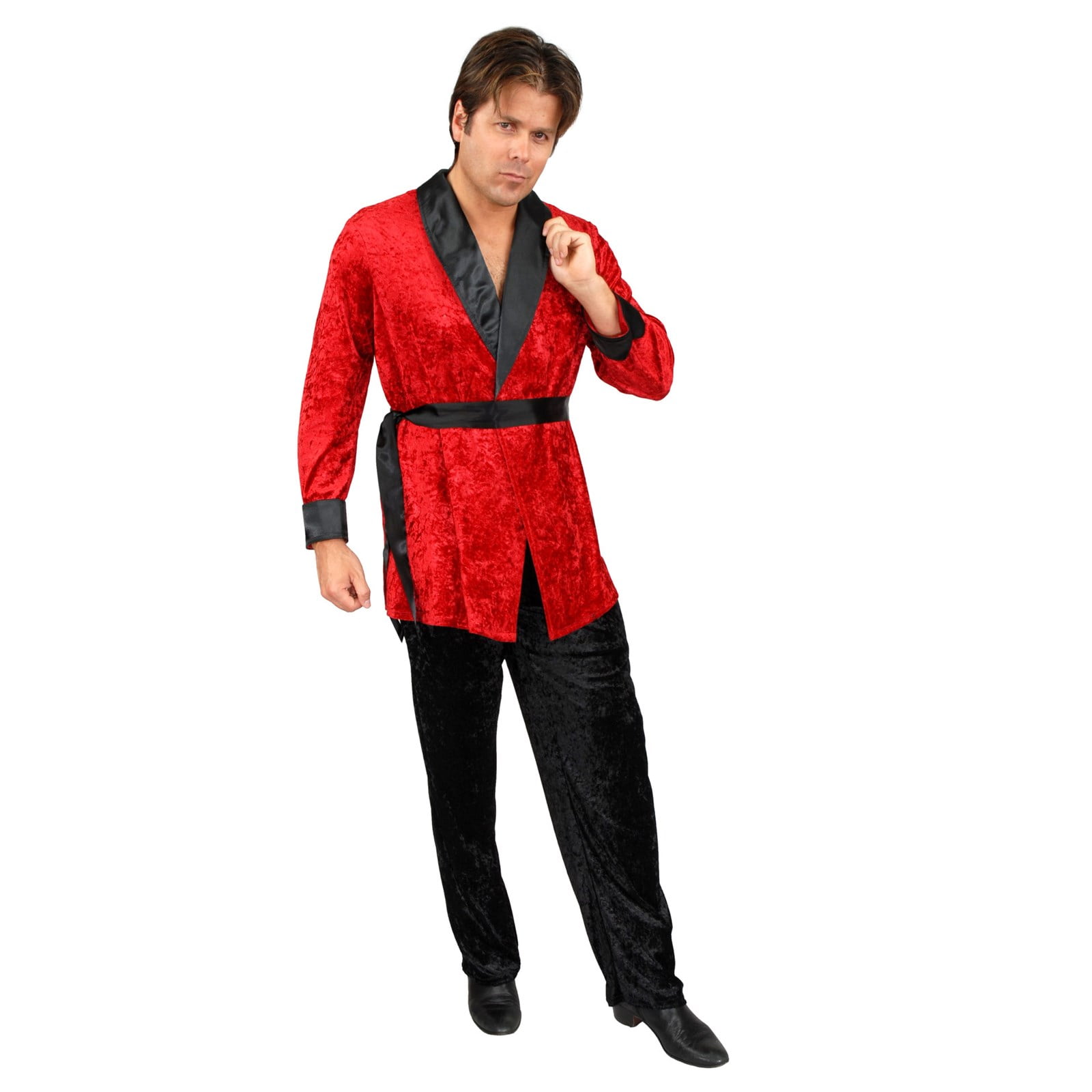 Charades Costumes 274999 Halloween Red Smoking Jacket - Extra Large