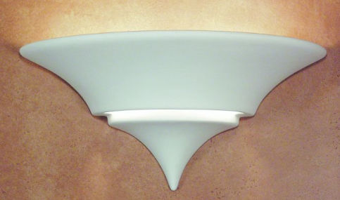 A19 401 Atlantis Wall Sconce - Bisque - Islands of Light Collection