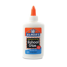 Elmer's Elmerft.s Products Inc EPIE340 School Glue- Washable-Nontoxic- 1 Gallon- Dries Clear
