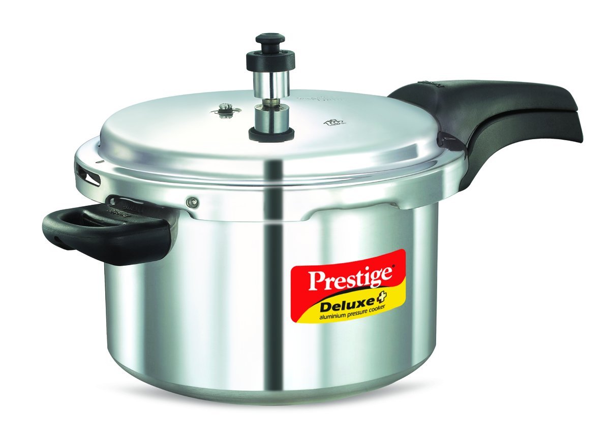 Prestige PRDAL5 Deluxe Aluminum Pressure Cooker - 5 Litres