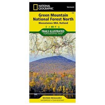 National Geographic 603207 No.747 Green Mountain National Forest North Book