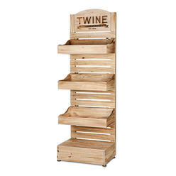 Twine 4390 Marketplace Wood Display Rack