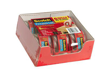3M Company MMM1426 Scotch Packaging Tape 2X800 with Dispenser