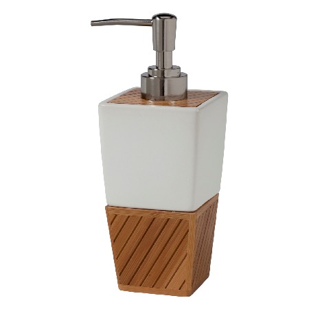 Creative Bath SBM59BR Spa Bamboo Lotion Dispenser