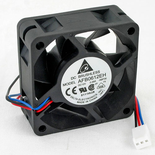 Delta 23-6025-01 60 x 60 x 25 mm. Ball Bearing Cooling Fan