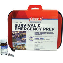Coleman 372888 Survival & Emergency Prep First Aid Kit