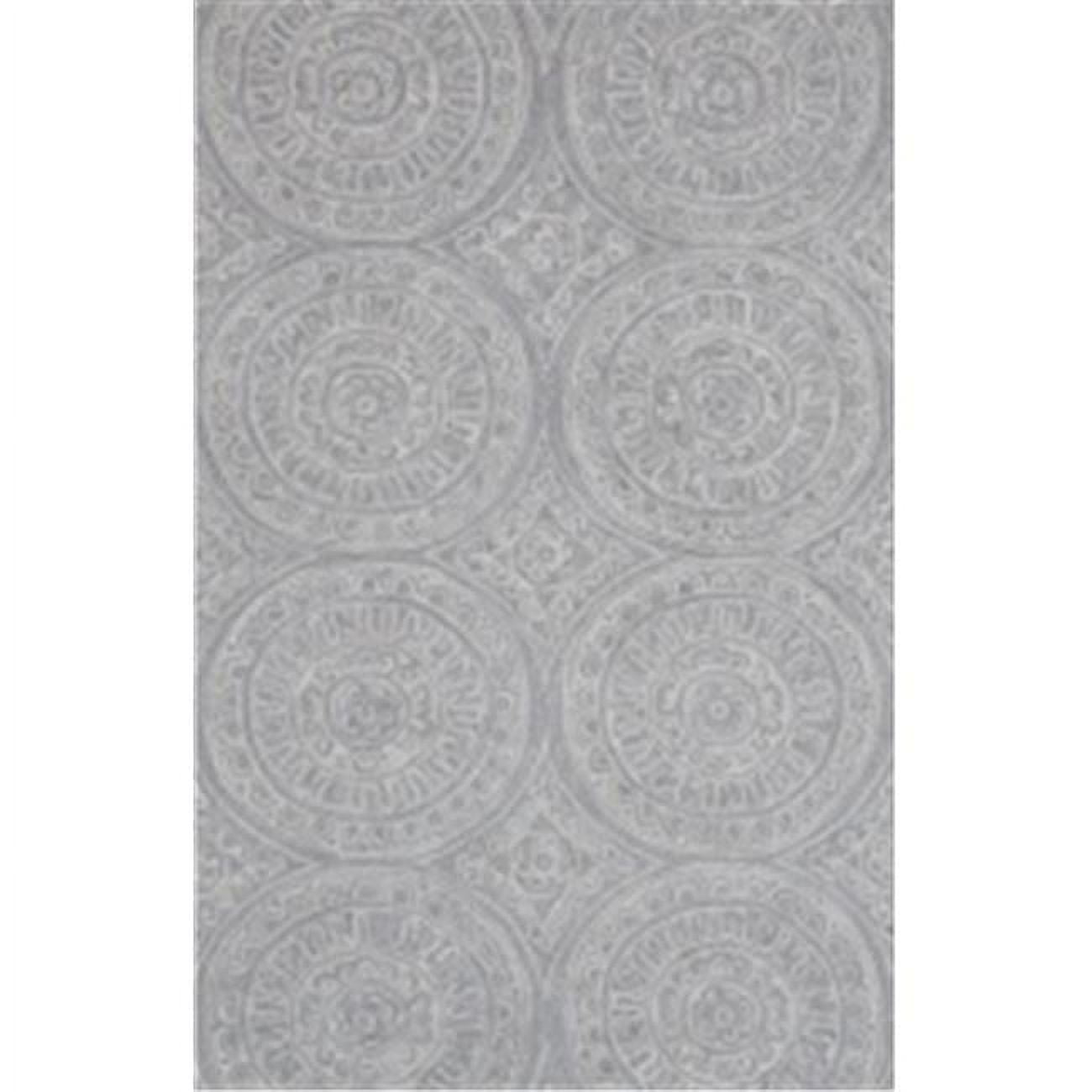 BluePrints Galleria Rugs, Silver - 9.2 x 12.6 in.