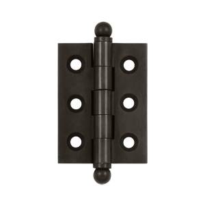 Deltana CH2015U10B 2 x 1.5 in. Hinge with Ball Tips- Oil Rubbed Bronze - Solid