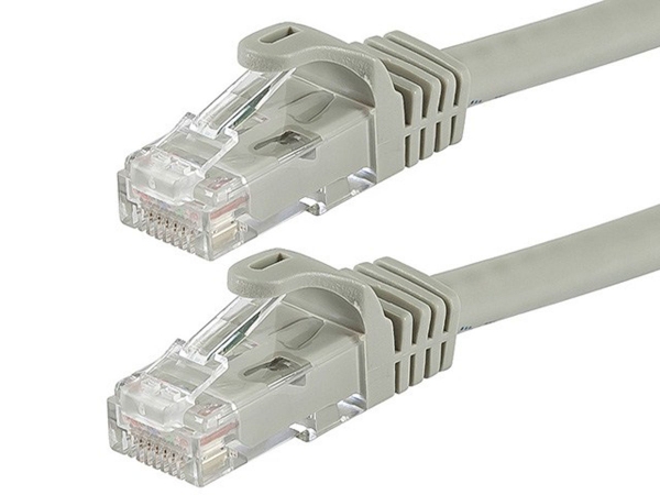 Monoprice 9786 FLEXboot Series Cat6 24AWG UTP Ethernet Network Patch Cable&#44; 20 ft. - Gray