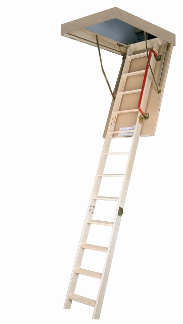 Fakro 66809 LWP 30/54 Wooden Insulated Attic Ladder  Maximum capacity: 300 Lbs.