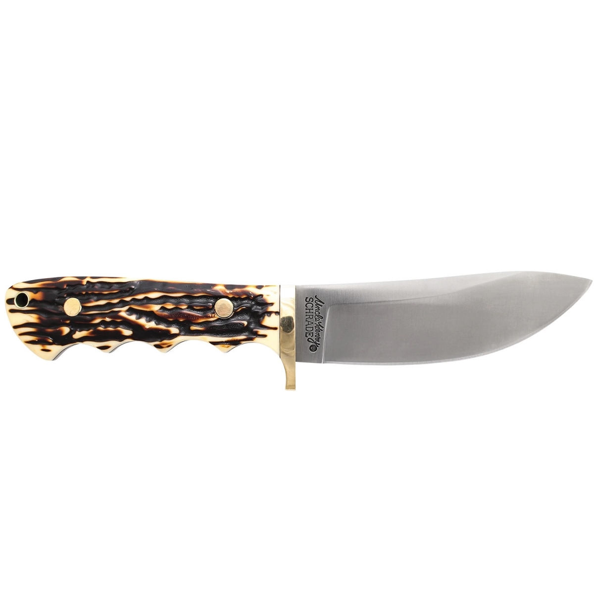 Uncle Henry 4020135 4.6 in. Next Gen Fixed Blade Staglon Handle Knife