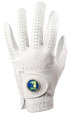 LinksWalker LW-CO3-NCW-GLOVE-L North Carolina Wilmington Seahawks-Golf Glove - Large