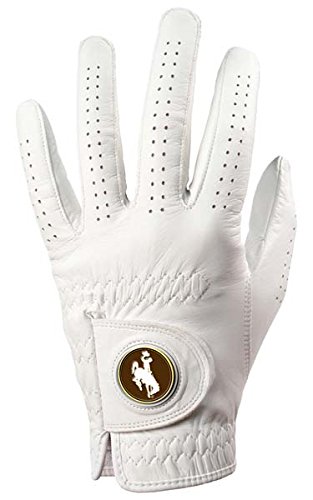 LinksWalker LW-CO3-WYC-GLOVE-L Wyoming Cowboys-Golf Glove - Large