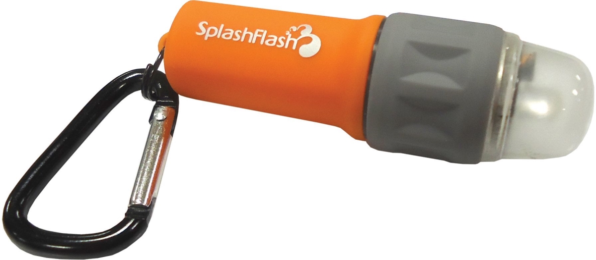UST-1147796 2021 Old Sku 20-17001-08 Blister Splashflash Waterproof LED Light, Orange