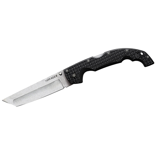 Cold Steel 29AXT Voyager Folding Pocket Knife 5.5 Plain Edge Point