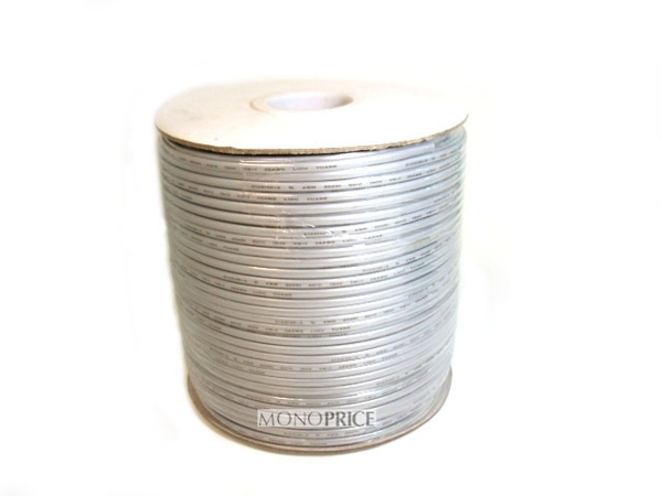 Monoprice 955 1000 ft. 4 Wire UL 26AWG Stranded&#44; Silver