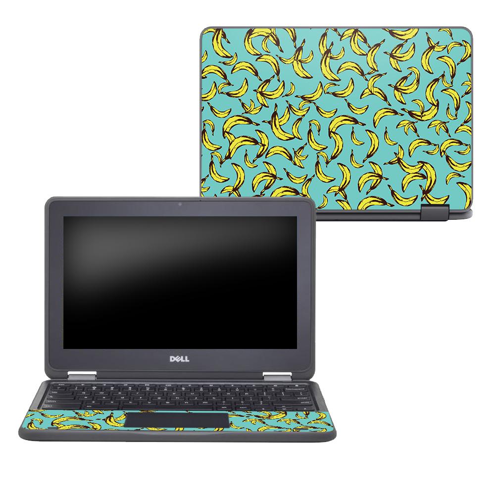 MightySkins DECHR3189-Bananas Skin Decal Wrap for Dell Chromebook 11 in. 3189 Sticker - Bananas