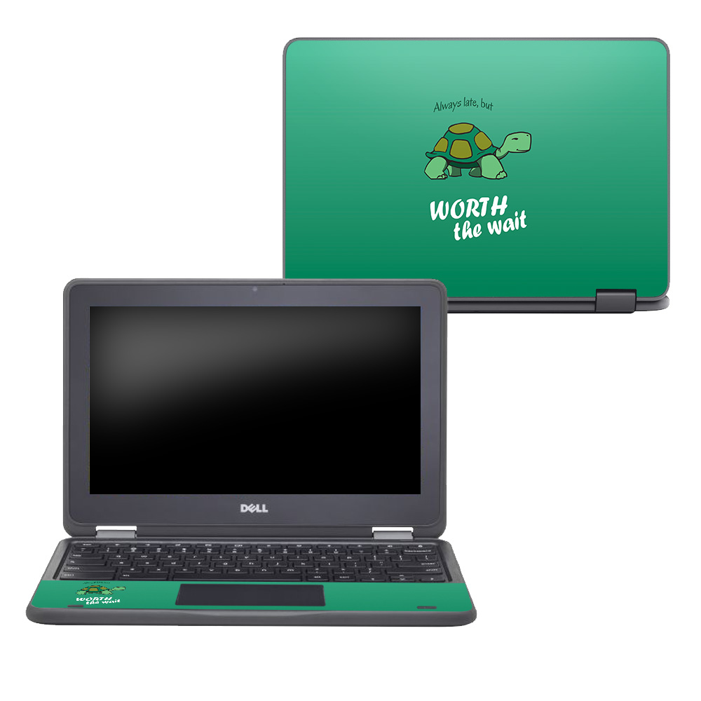 MightySkins DECHR3189-Late Turtle Skin for Dell Chromebook 11 in. 3189 - Late Turtle