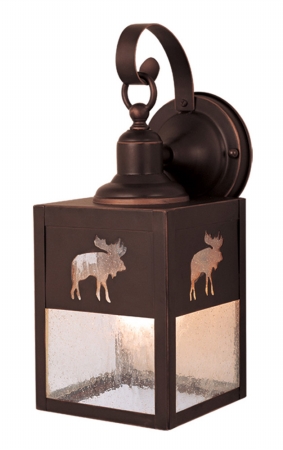 Vaxcel International OW24963BBZ Yellowstone 5 in. Outdoor Wall Light - Burnished Bronze