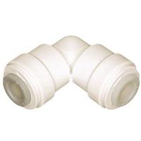 House Tube Elbow, 90 deg, 0.50 in. Quick Connect - 150 PSI - Plastic - 70 deg F