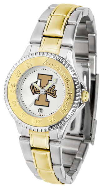 Suntyme Suntime ST-CO3-IDV-COMPLMG Idaho Vandals-Competitor Ladies Two-Tone Watch