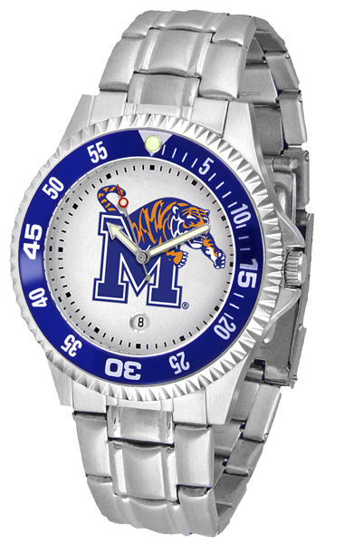 Suntyme Suntime ST-CO3-MET-COMPM Memphis Tigers-Competitor Steel Watch