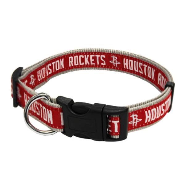 Pets First RKT-3036-SM Houston Rockets Collar for Pets&#44; Small
