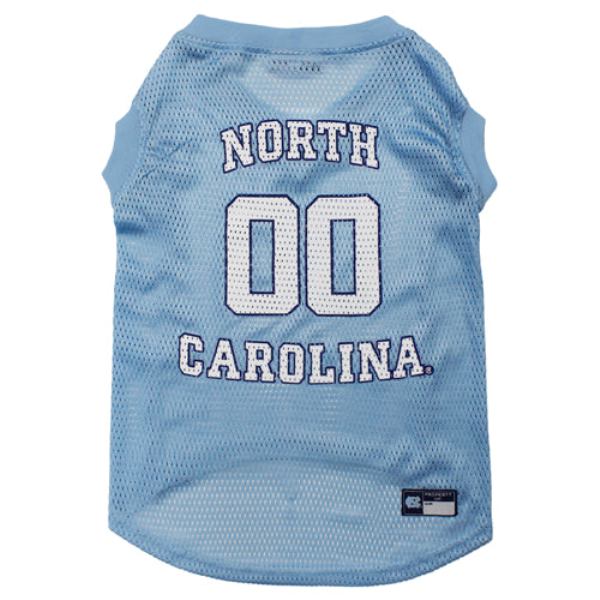 Pets First UNC-4020-LG University of North Carolina at Chapel Hill Basketball Jersey for Pets&#44; Large