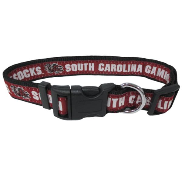 Pets First SC-3036-MD South Carolina Gamecocks Collar for Pets&#44; Medium
