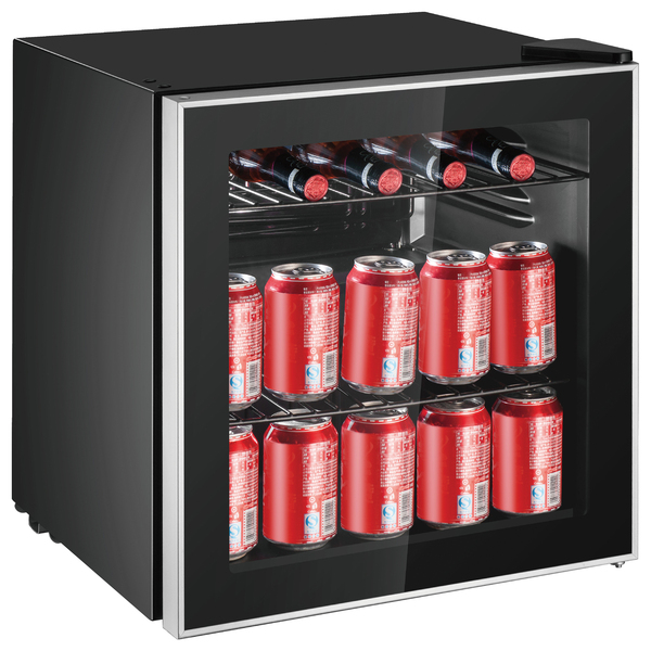 Frigidaire EFMIS164 1.6 cu. ft. Beverage Refrigerator&#44; Black & Sliver